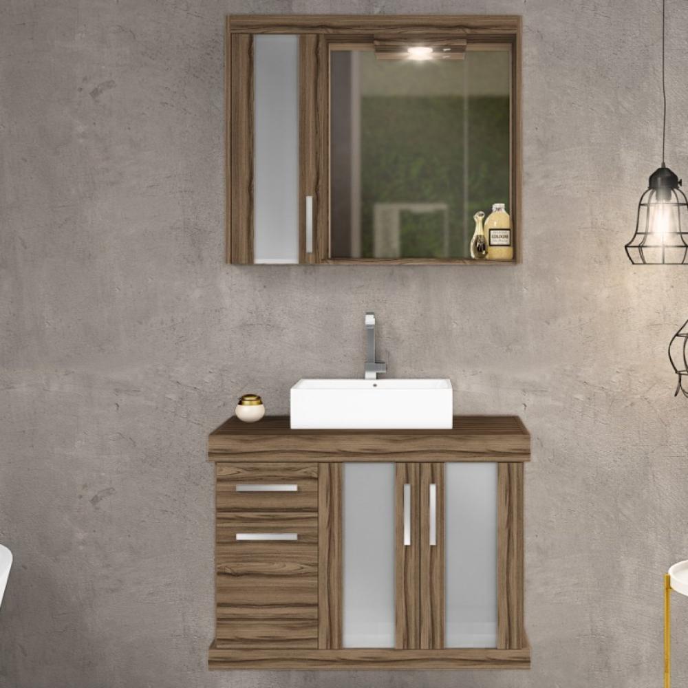 Miniatura Gabinete Atacama 2 Portas e 2 Gavetas Darabas Agardi Terracota