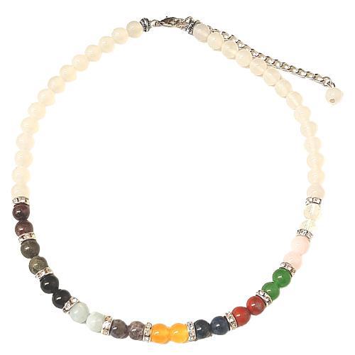 Miniatura Choker Gargantilha Em Pedras Naturais