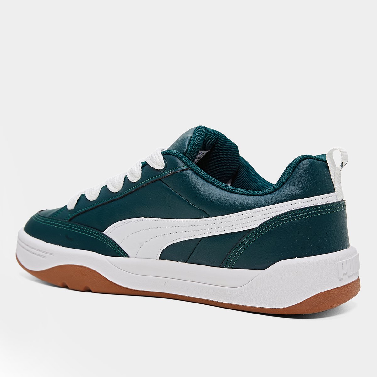 Miniatura Tênis Puma Park Lifestyle Masculino Verde+Branco - 39