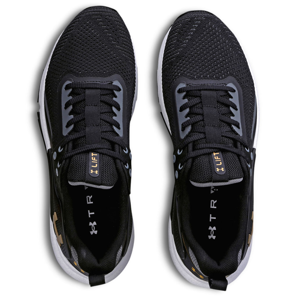 Miniatura Tênis de Treino Under Armour Tribase Lift Preto - 34