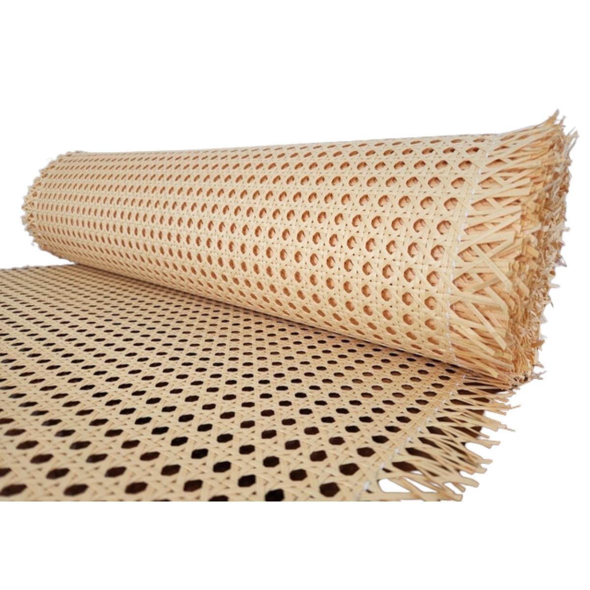 Miniatura Palha Indiana Palhinha Sintética Sextavada Rattan 2Mt X 50Cm