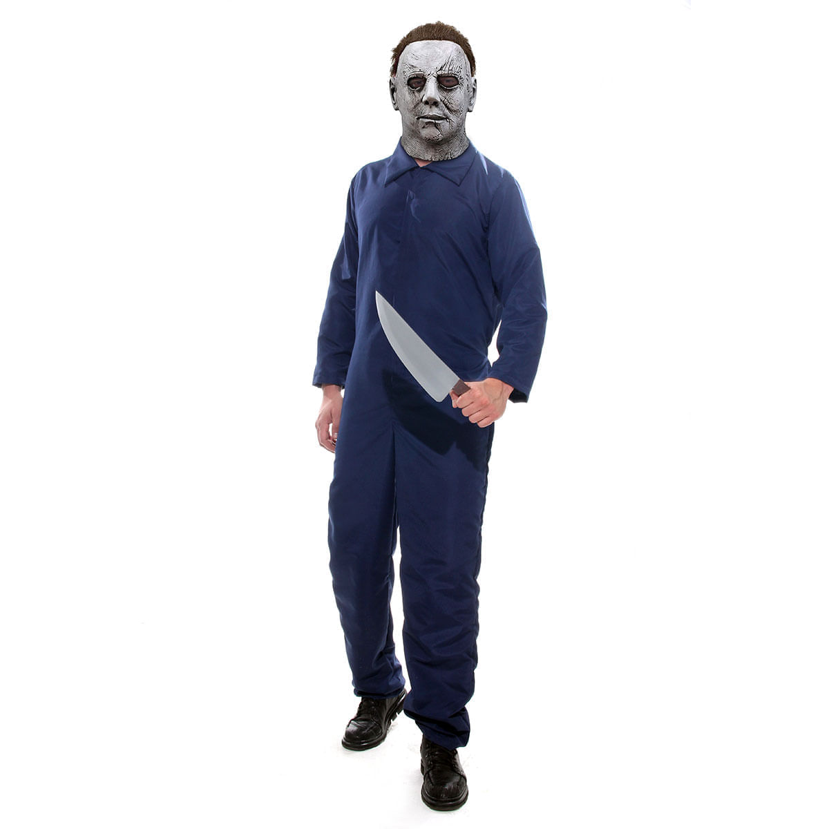 Miniatura Fantasia Michael Myers Adulto Halloween Abrakadabra Fantasias G
