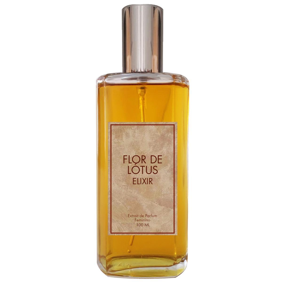 Miniatura Perfume Flor De Lótus Elixir 100Ml Extrait De Parfum Floral
