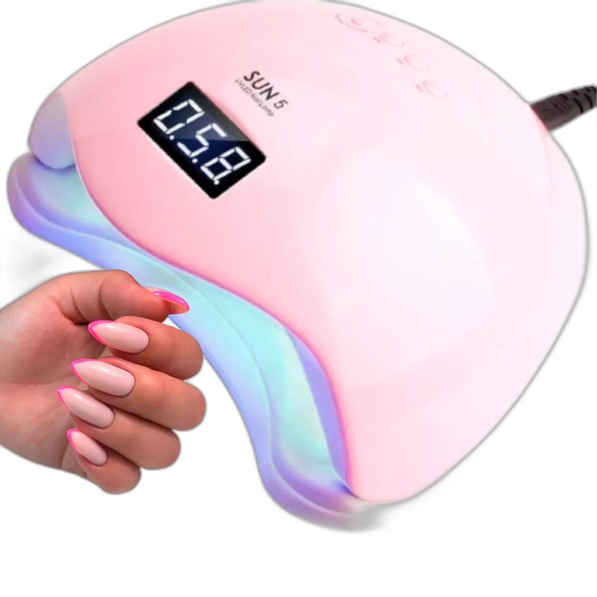 Cabine Uv Led Gel Mini Unhas Cor 110V/220V