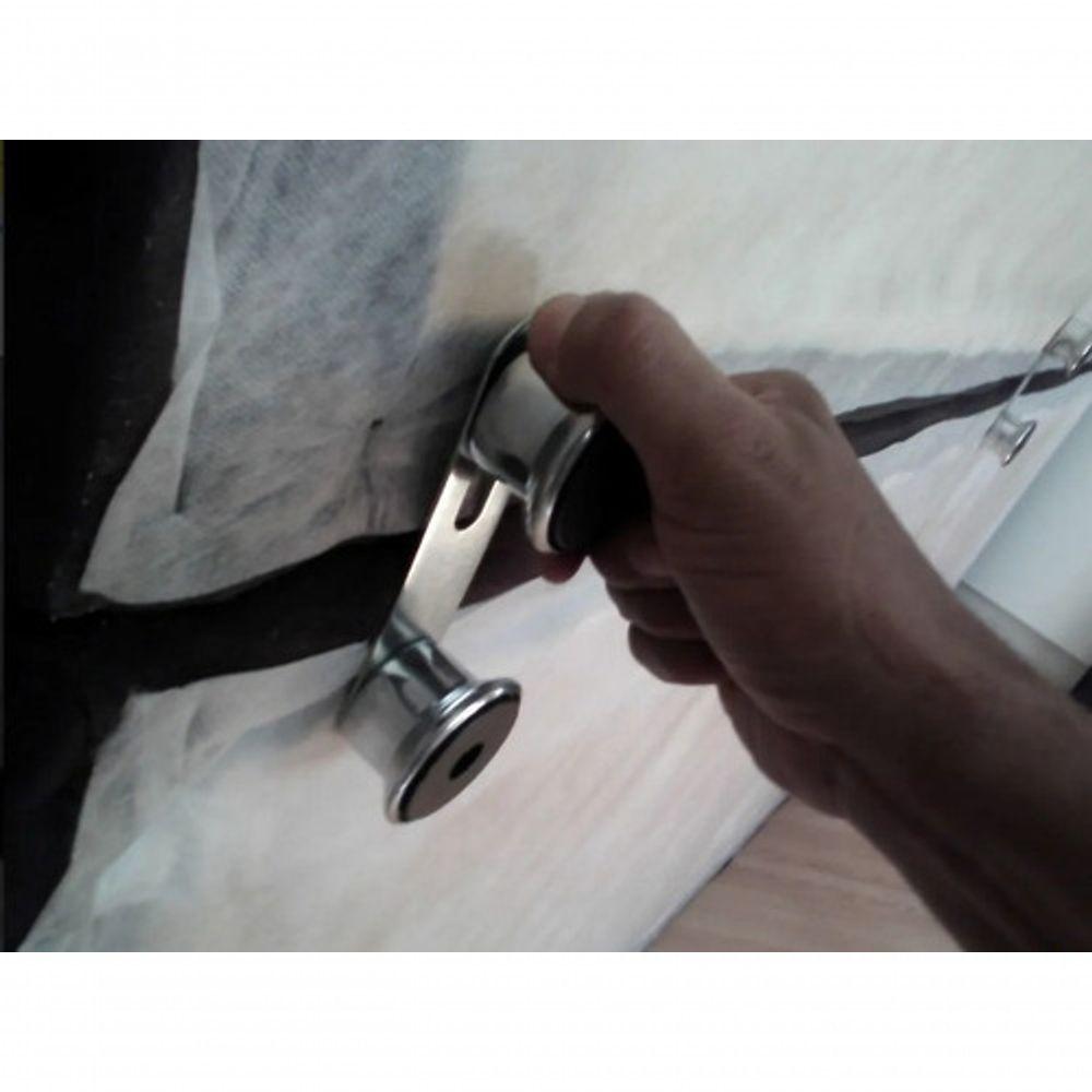Miniatura 2 Chapa União Junção Cama Box Baú Chapinha Unir Cama Tampo