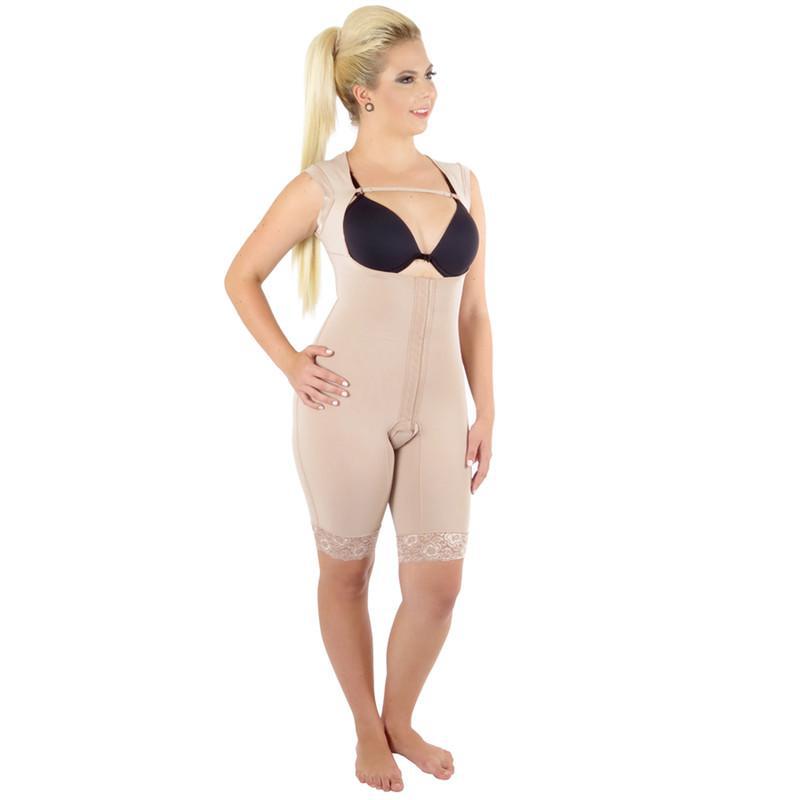 Miniatura Cinta Modeladora Sem Busto Alça Regata Nude GG