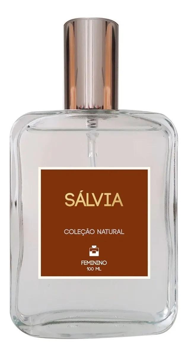 Miniatura Perfume Herbal  Com Óleo Essencial De Sálvia - 100Ml