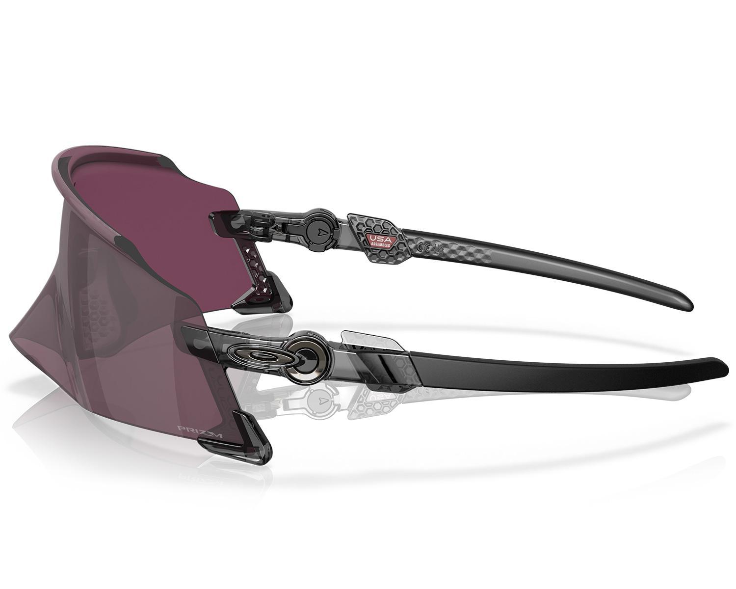 Miniatura Óculos De Sol Oakley Kato Smoke Prizm Road Black
