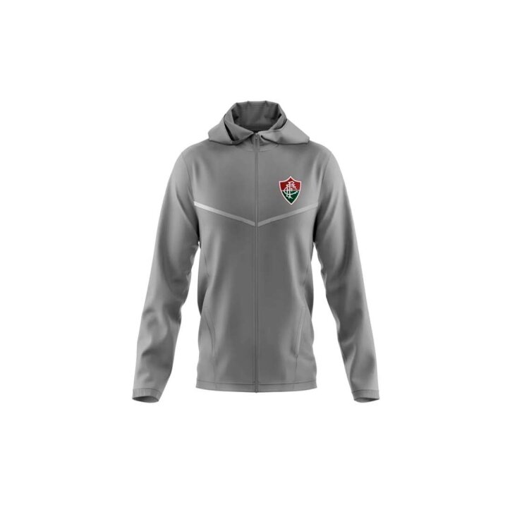 Miniatura Jaqueta Braziline Fluminense Avatar - Cinza - CINZA G