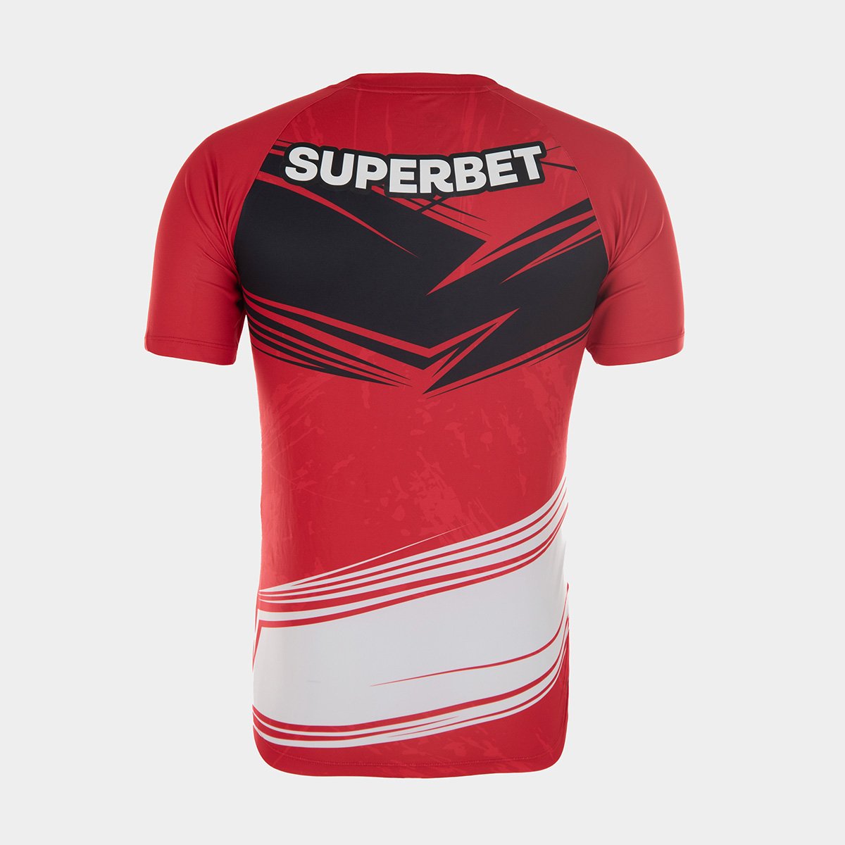 Miniatura Camisa São Paulo 25/26 s/n° Goleiro New Balance Masculina Vermelho+Preto - EEGG