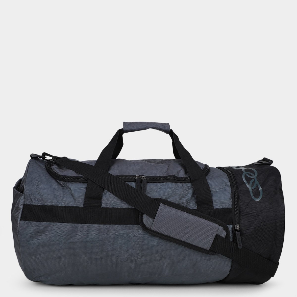 Miniatura Bolsa Olympikus Gym Bag Cinza+Preto