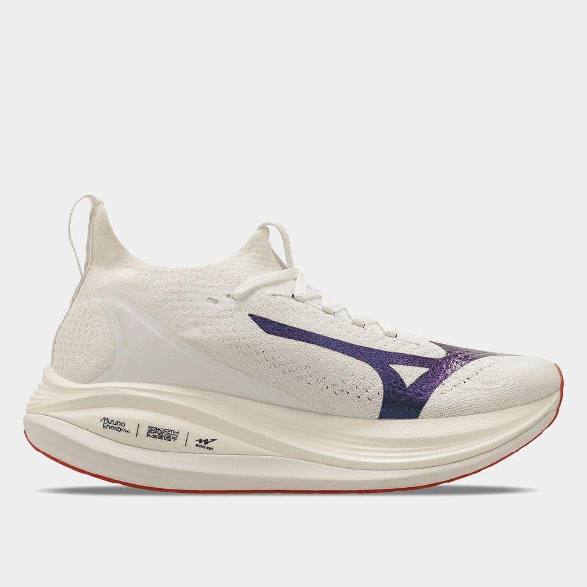 Miniatura Tênis Mizuno Neo Vista 2 Masculino Branco+Roxo - 39