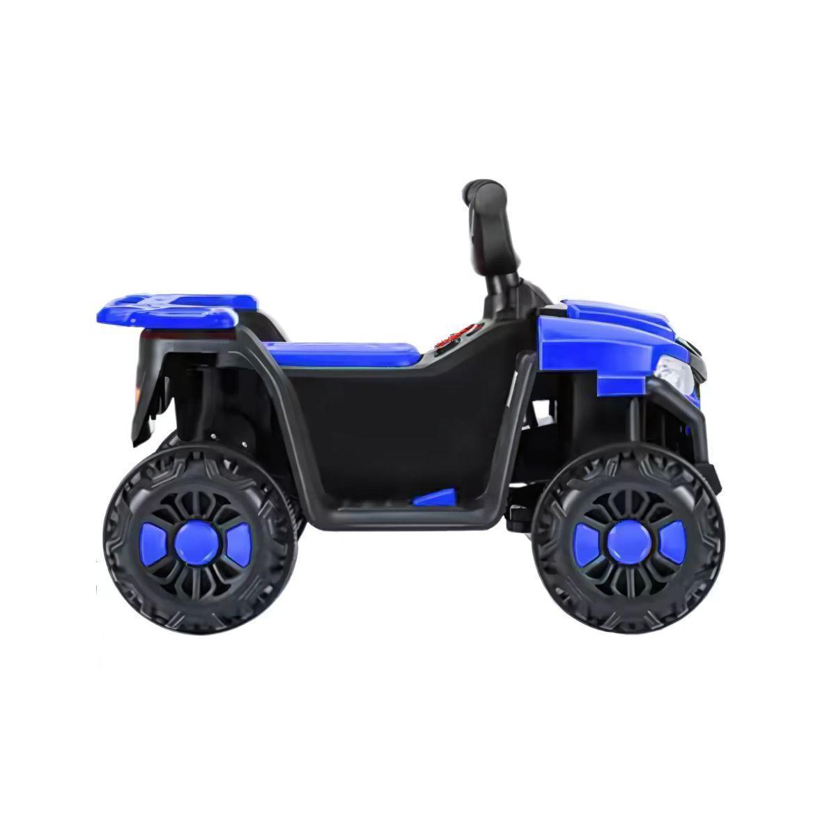 Miniatura Mini Quadriciclo Elétrico Azul Infantil 6V - Zippy Toys