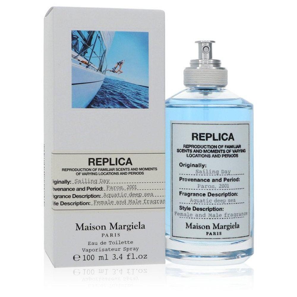 Miniatura Perfume Masculino Maison Margiela Replica Sailing Day Unisex 100 Ml Eau De Toilette
