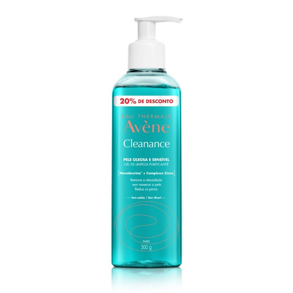 Miniatura Gel De Limpeza Facial Avène Cleanance 20% De Desconto 300g
