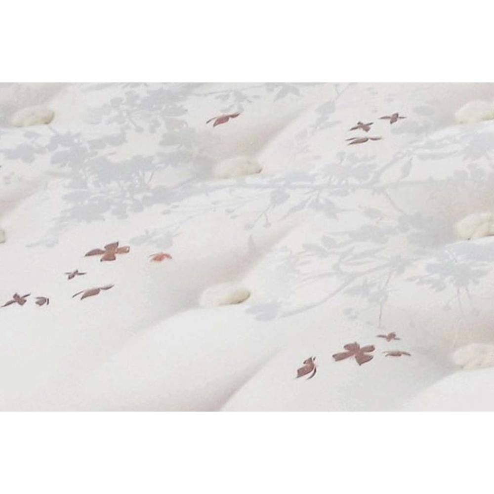 Miniatura Cama Box King: Colchão Molas Ensacadas Pocket Kingdom Skin + Base Crc Courano White(193x203)