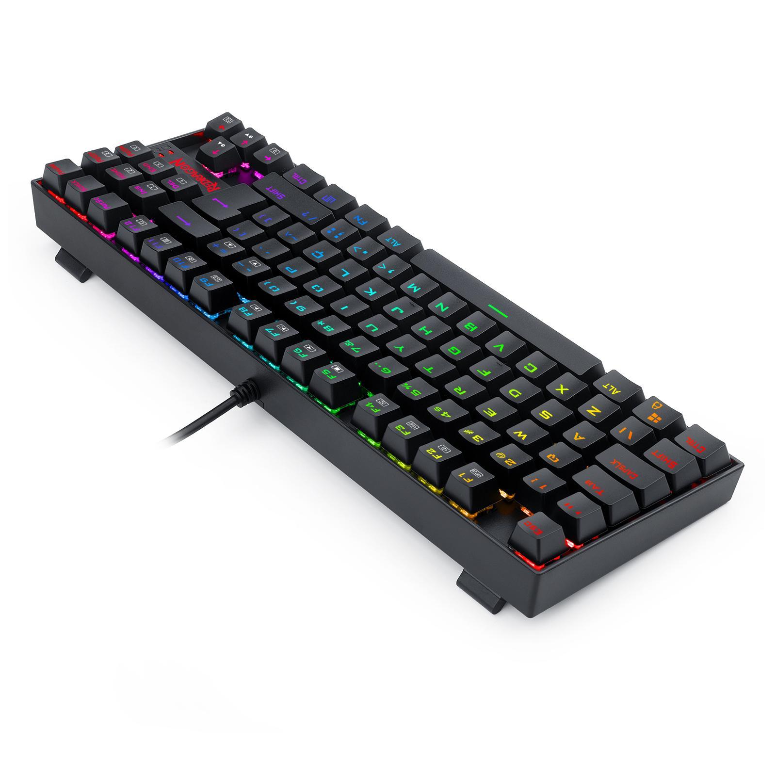 Miniatura Teclado Magnético Redragon Kumara Pro V2 Rgb Pto Switch Red