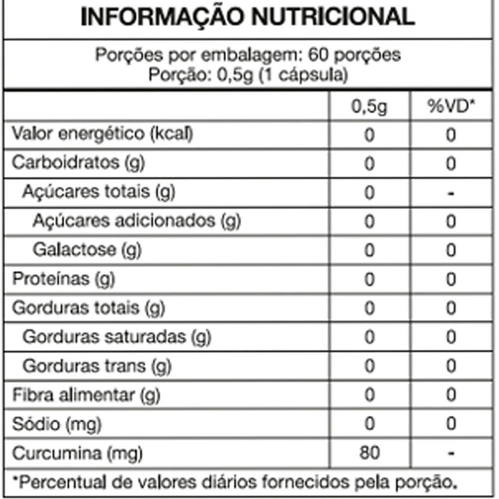 Miniatura Kit 2 Cúrcuma Golden Maxinutri 60 Cápsulas