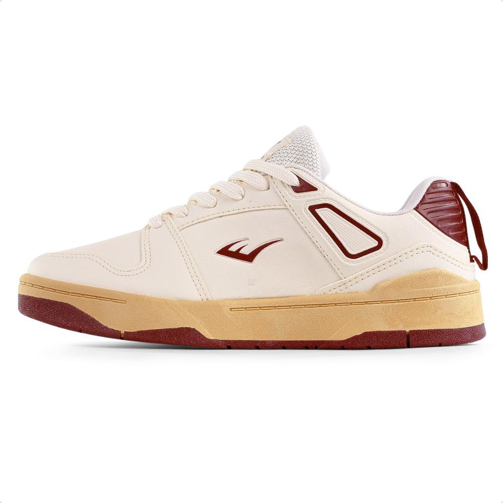 Miniatura Tênis Everlast Masculino Casual Bege / Bordô - 39