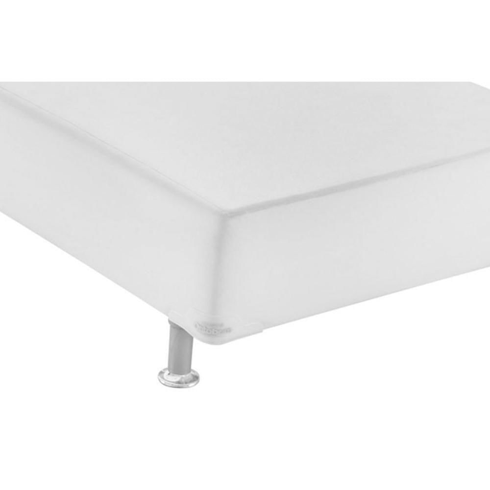 Miniatura Cama Box Base Universal Casal Americana Courano White (138x188x23) - Ortobom