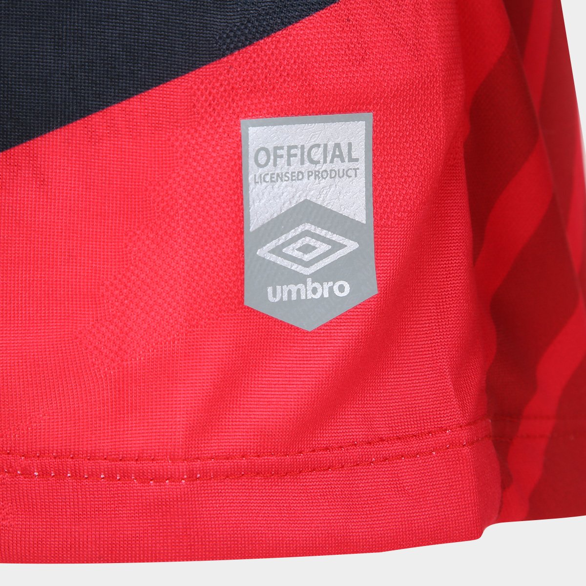 Camisa Athletico Paranaense I 24/25 s/n° Torcedor Umbro Feminina Vermelho+Preto - G