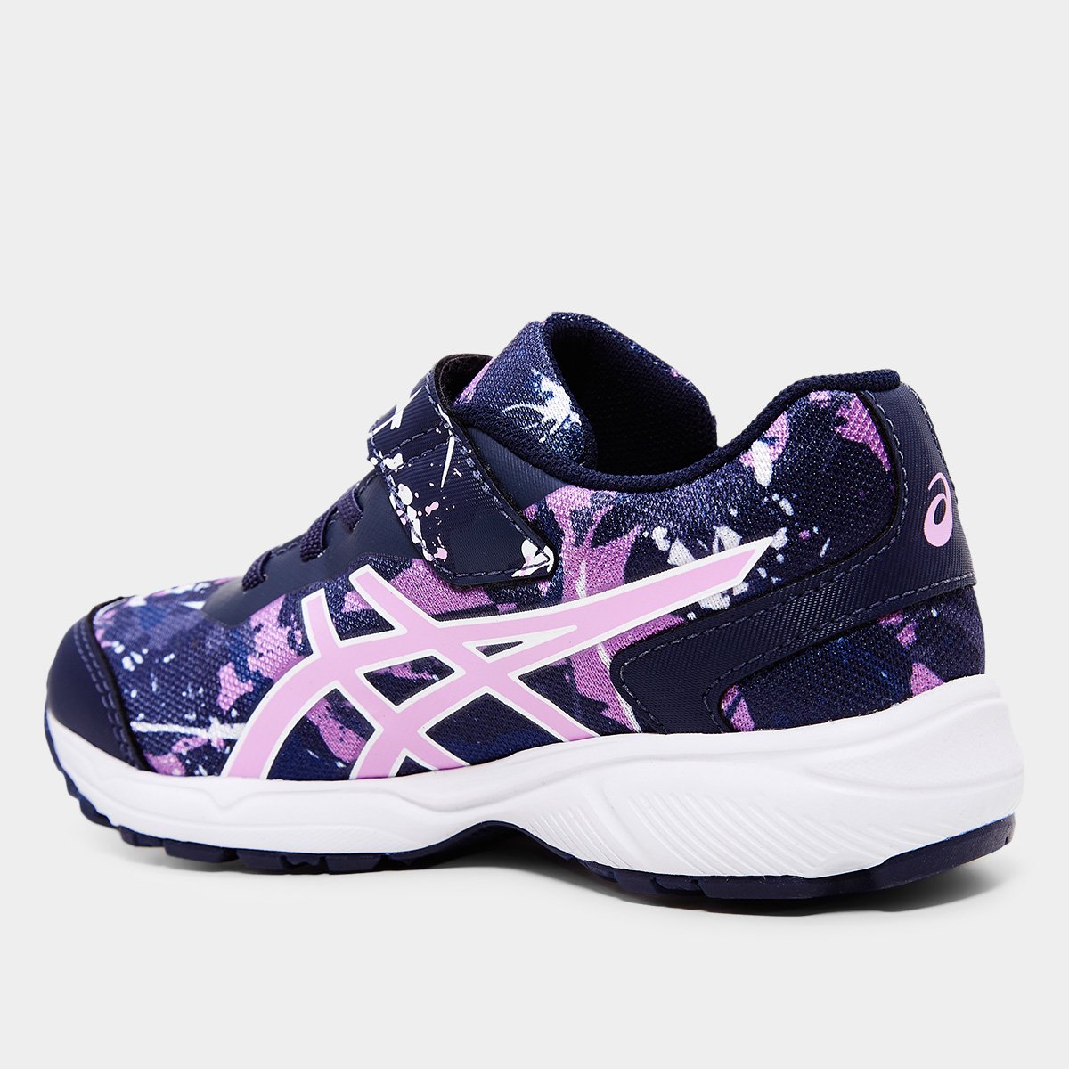 Miniatura Tênis Infantil Asics Fantasy 4 Ps Marinho+Branco - 26