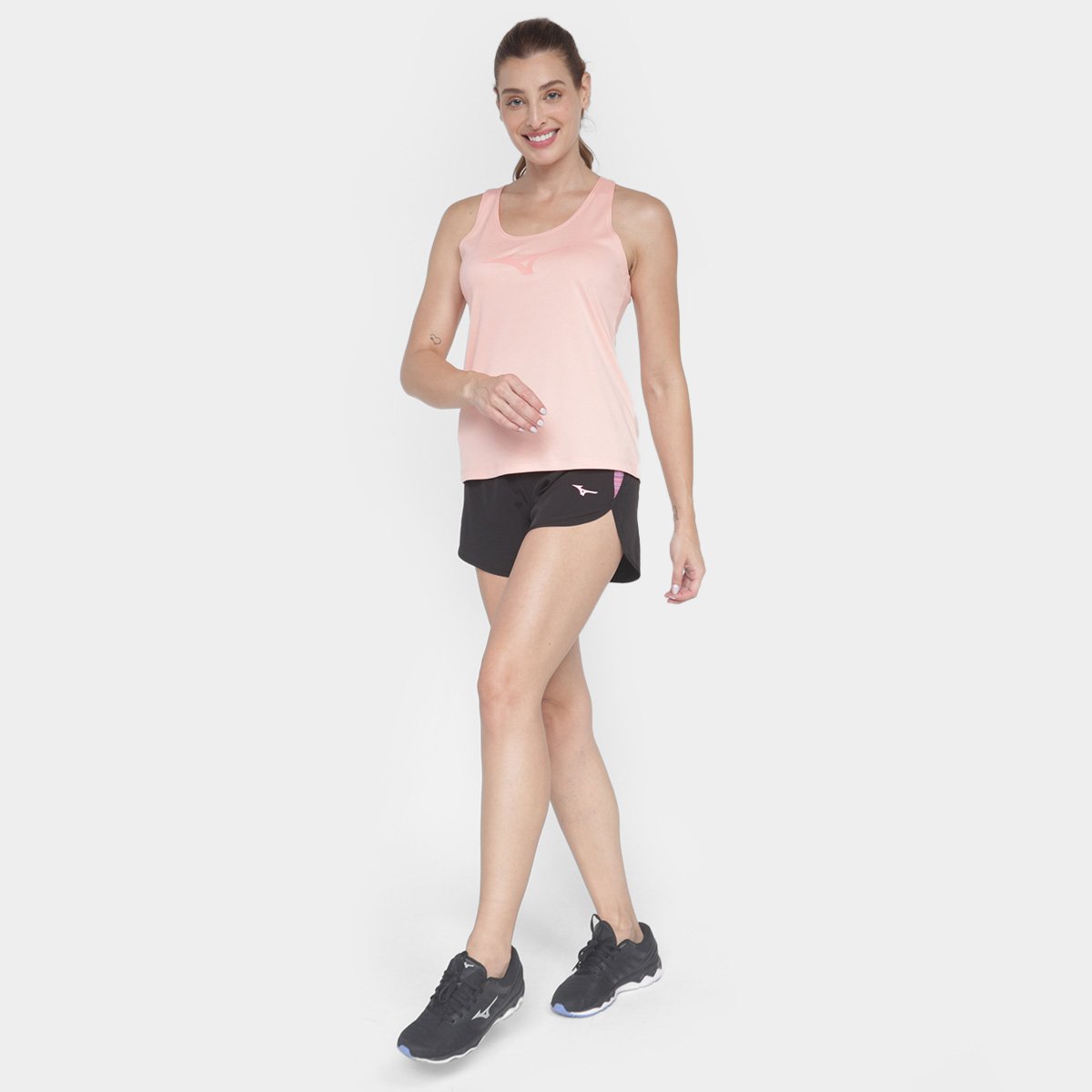 Miniatura Regata Mizuno Spark Feminina Rosa - G