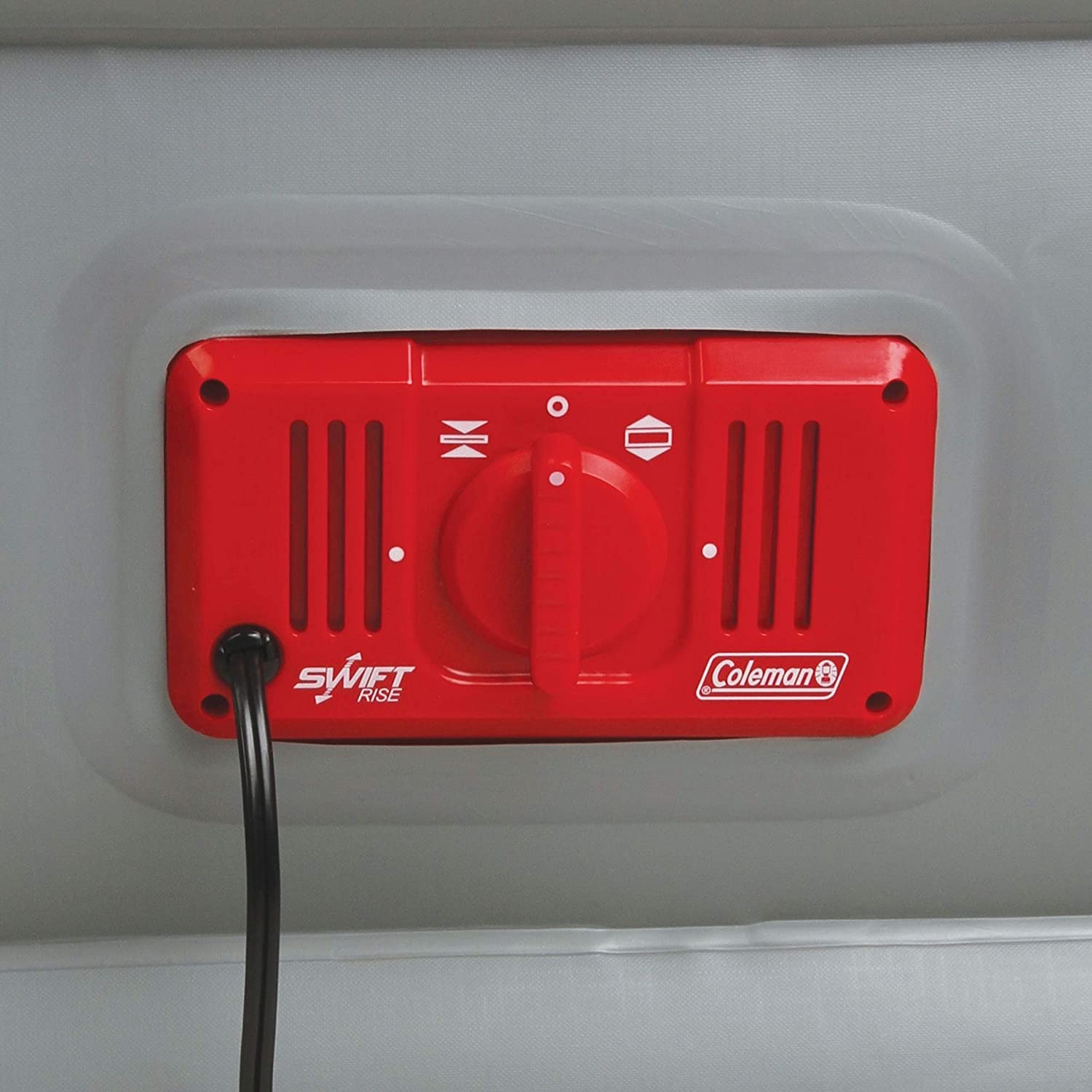 Miniatura Coleman Colchão Inflável Casal Queen, bomba de ar incluída, 110V.