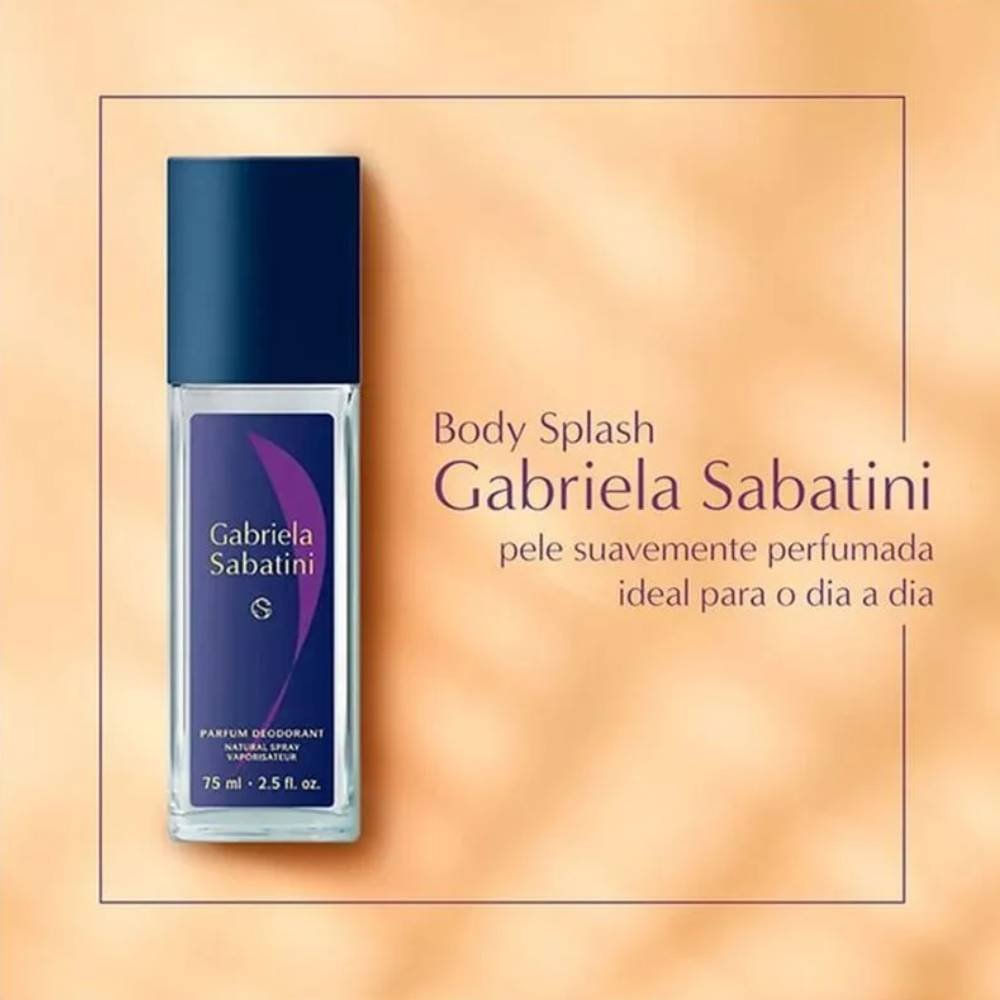 Miniatura Body Splash Gabriela Sabatini 75ml