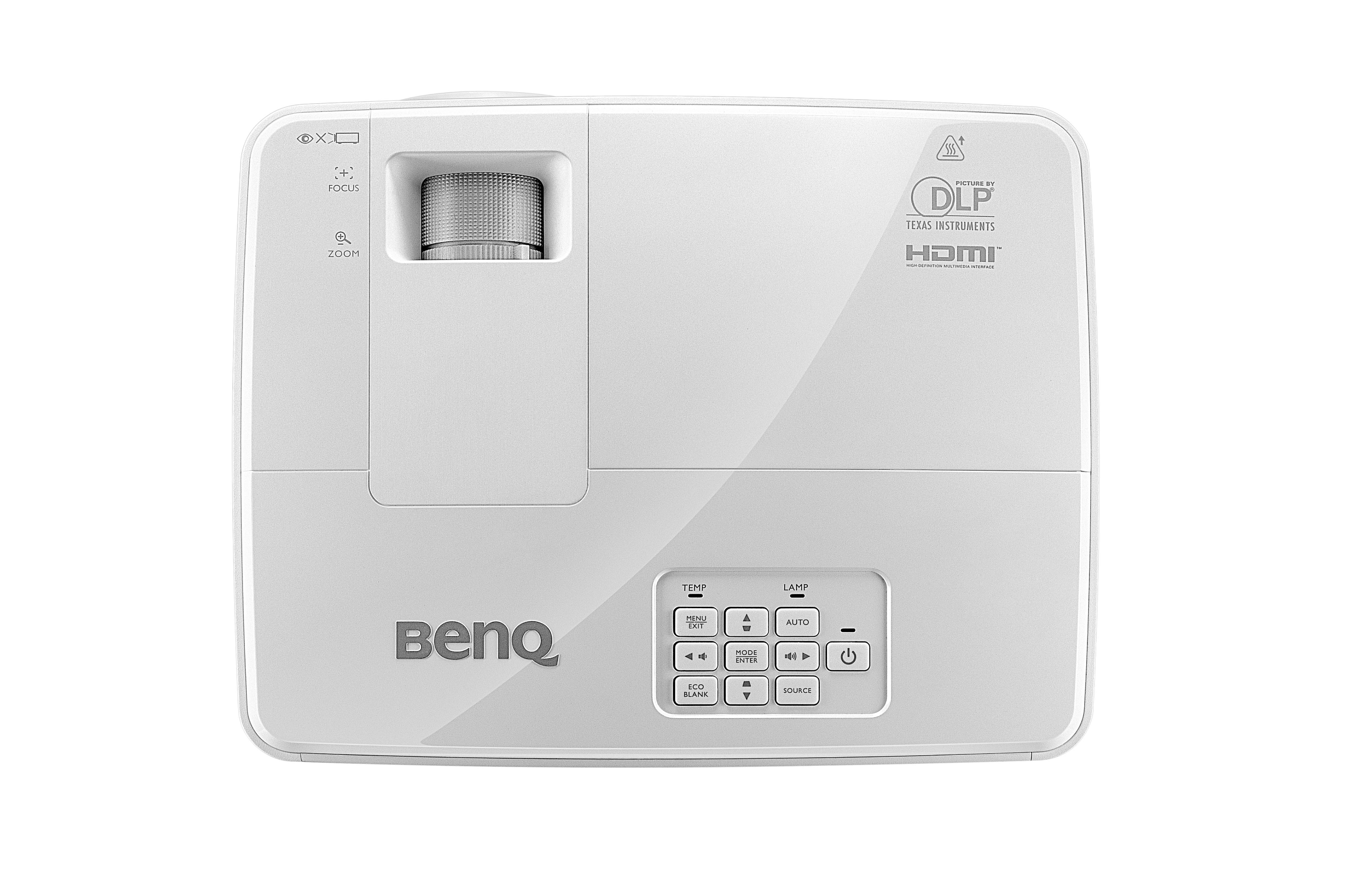 Projetor BenQ MS524B 3.200 Ansi Lumens  Resolução SVGA (800X600