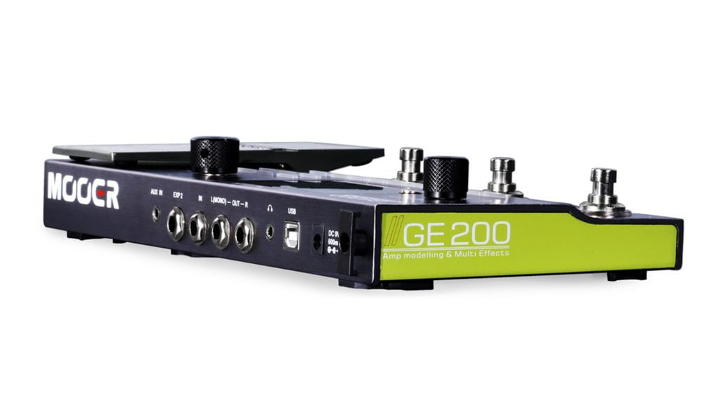 Miniatura Pedaleira Mooer Multi-Efeitos p/ Guitarra GE200