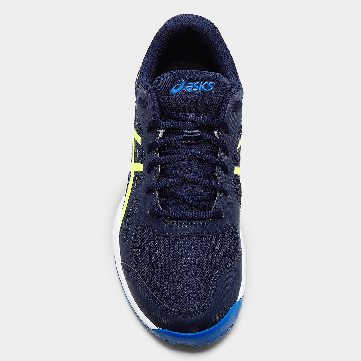 Miniatura Tênis Asics Upcourt 6 Masculino Azul+amarelo - 41