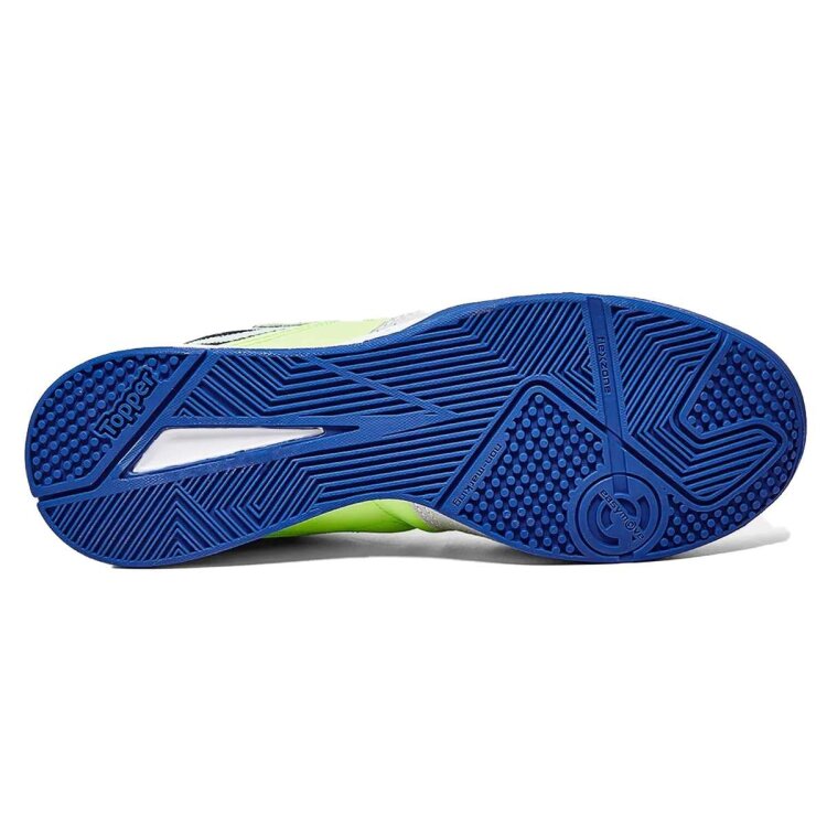 Miniatura Tenis Futsal Topper Dominator Club V Infantil - VERDE/PTO