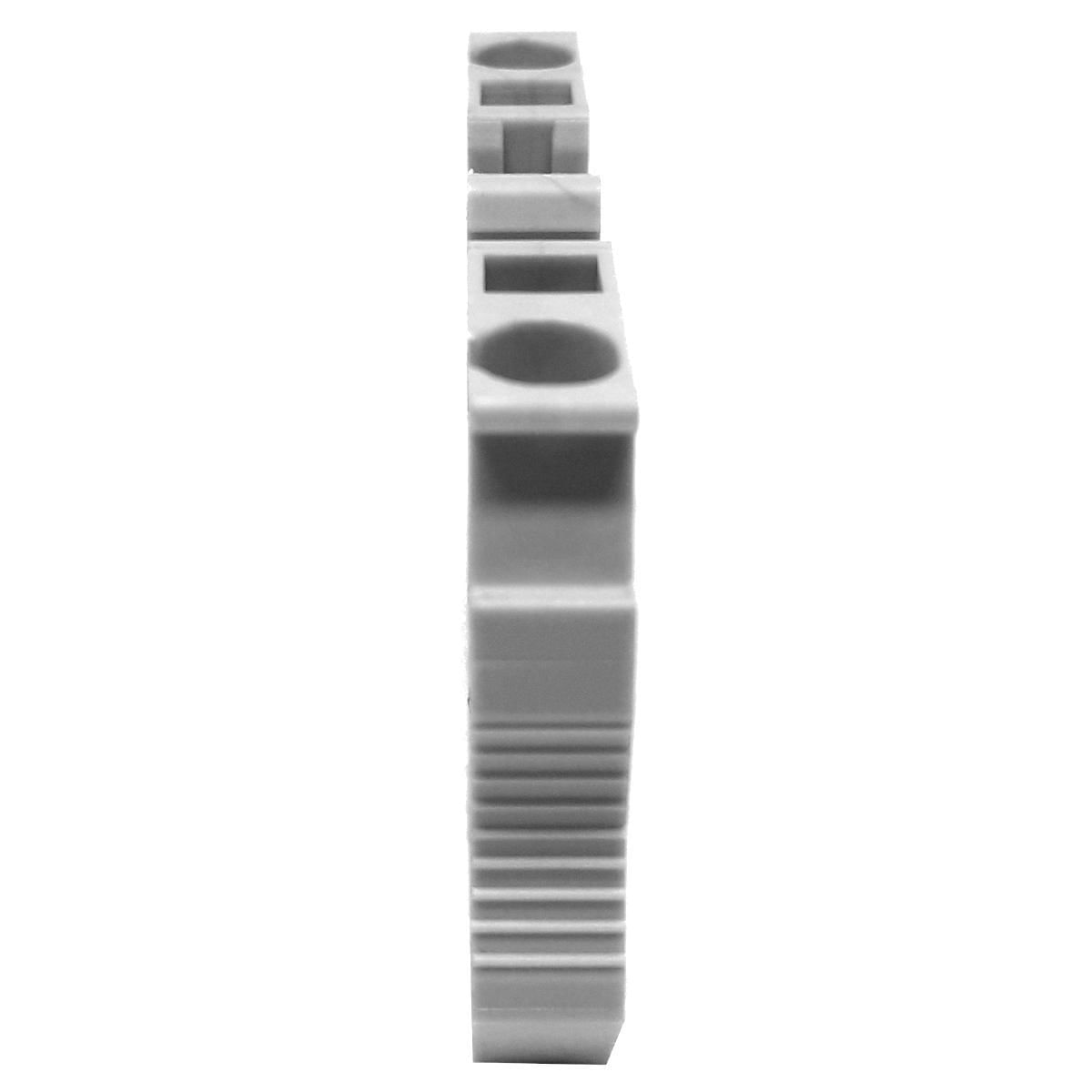 Miniatura Borne Sack Modelo PT4 Cinza - Conector de Fios 57x35x6mm