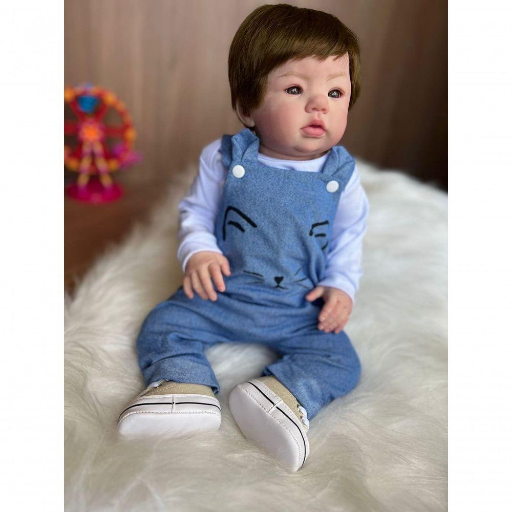 Bebê Reborn Theo - Kit Simples Corpo Do Bebê Vinil