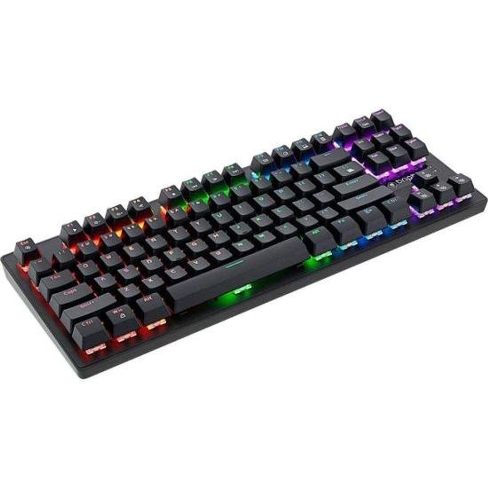 Miniatura Teclado Gamer Mecânico Bright Gtc559 Preto