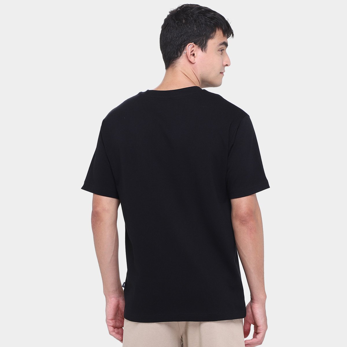 Miniatura Camiseta New Balance Logo Embossed Masculina Preto - G