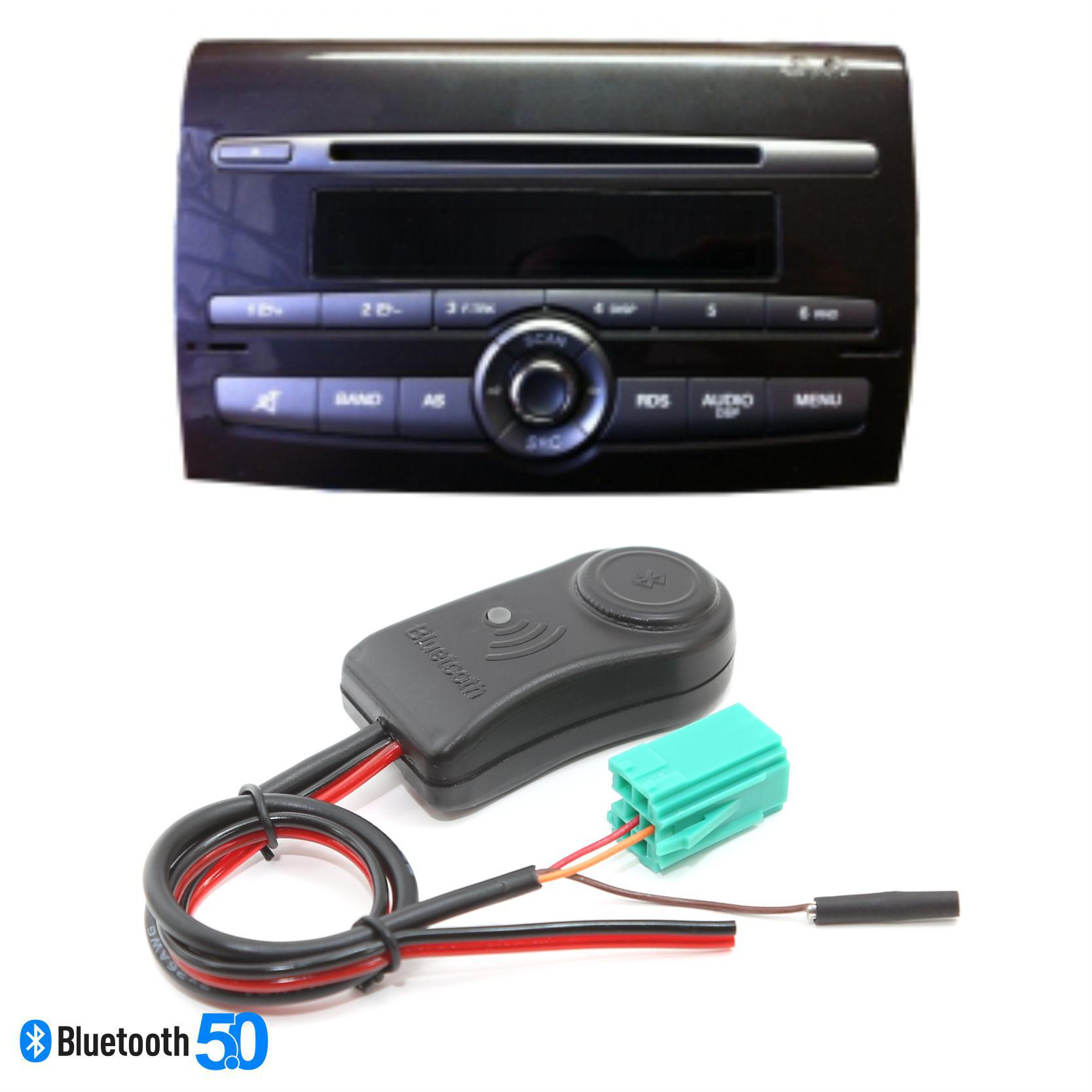 Miniatura Adaptador Bluetooth Carro Para Radio Original Fiat Bravo