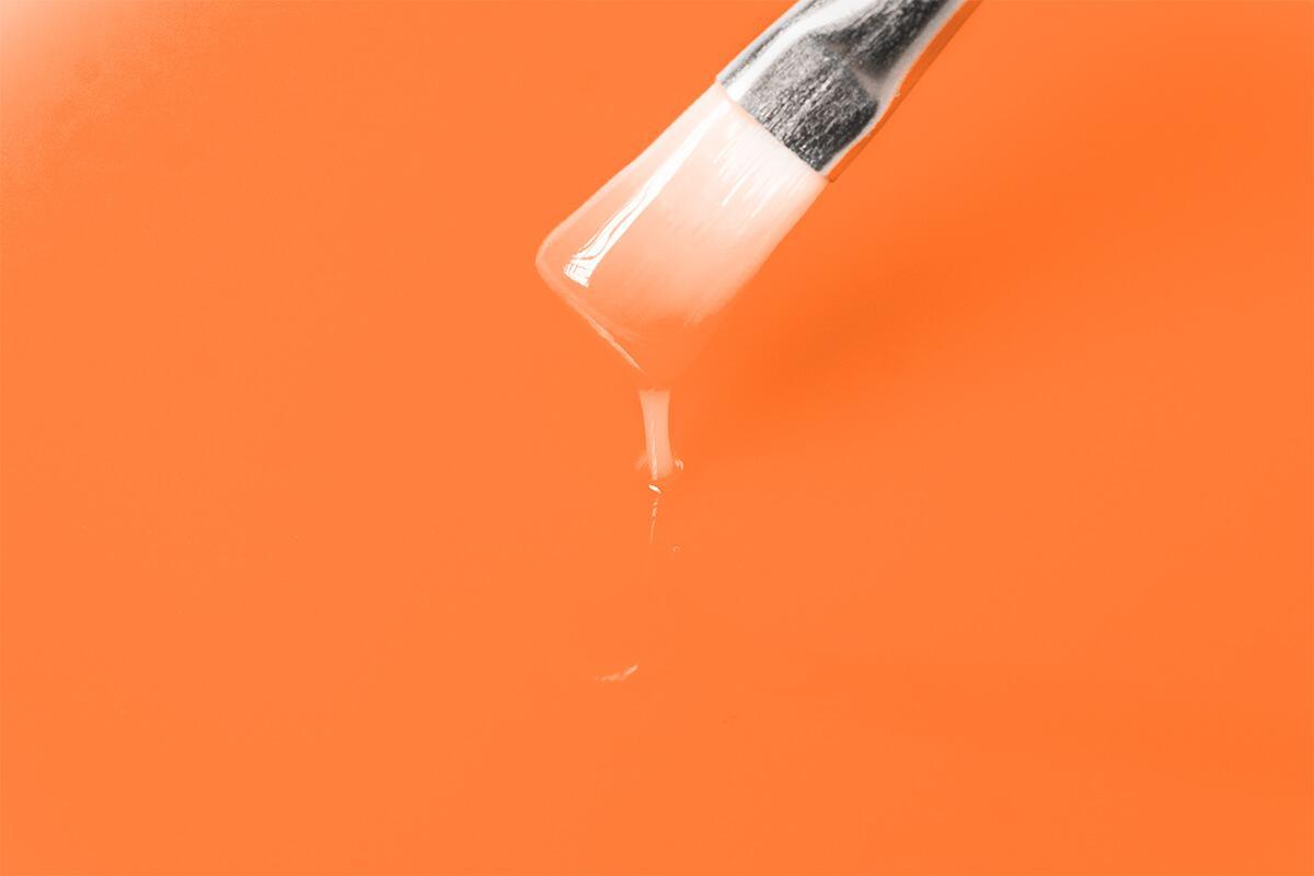 Miniatura Pó Neon Laranja Ag 100G
