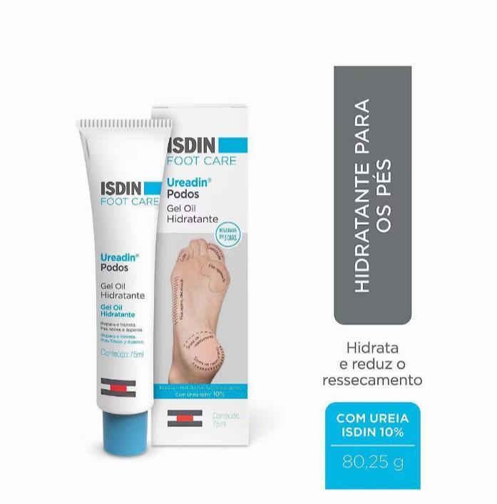 Miniatura Hidratante Para Os Pés Isdin Foot Care Ureadin Podos Gel 80,