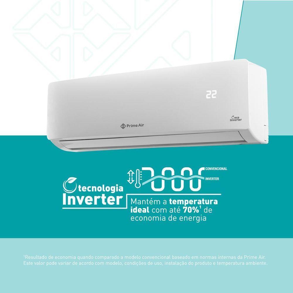 Ar Condicionado Split Inverter 12000 Btu/h Prime Air Frio 12FC 220V