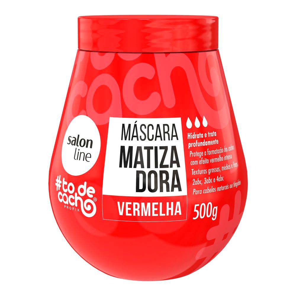 Miniatura Salon Line #Todecacho Matizador Vermelha Máscara 500g