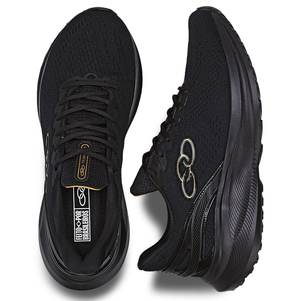 Miniatura Tênis Olympikus Triunfo 3 Masculino Preto - 34