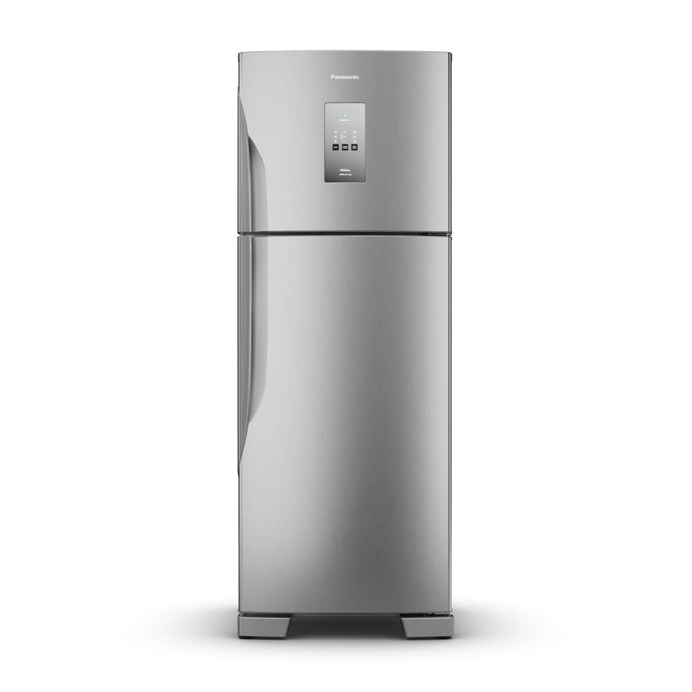 Miniatura Geladeira Panasonic Duplex Frost Free 483L A+++ Aço Escovado - NR-BT71PV4X 110v