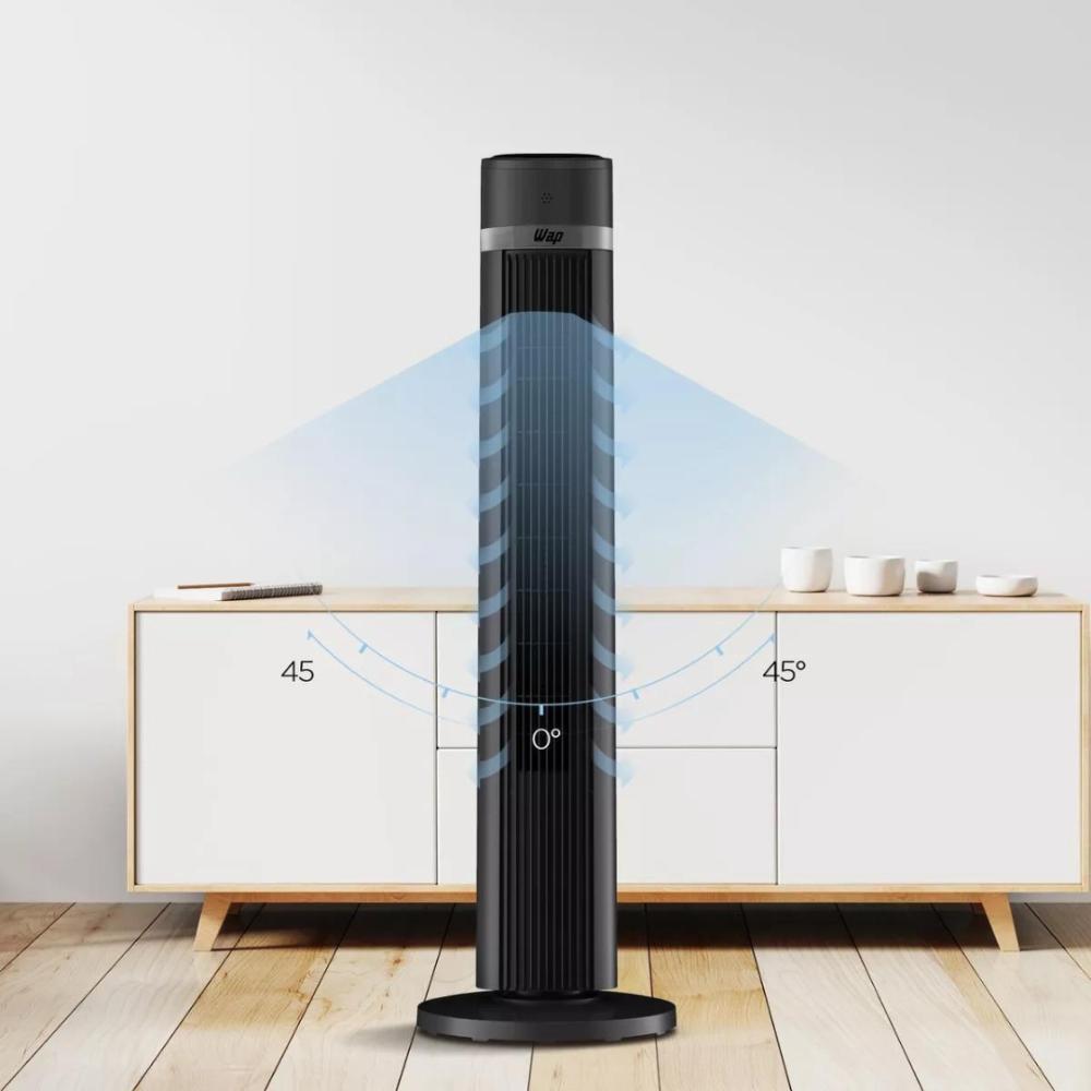 Ventilador Torre Wap Air Silence 70W - Controle Remoto