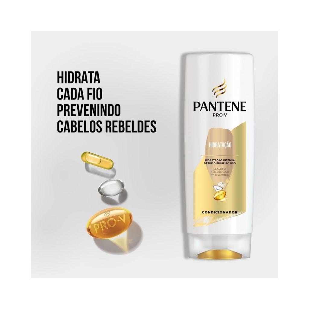 Miniatura Kit Pantene Hidratação Sh 175Ml+ Cond+ Creme Pentear+ Másc