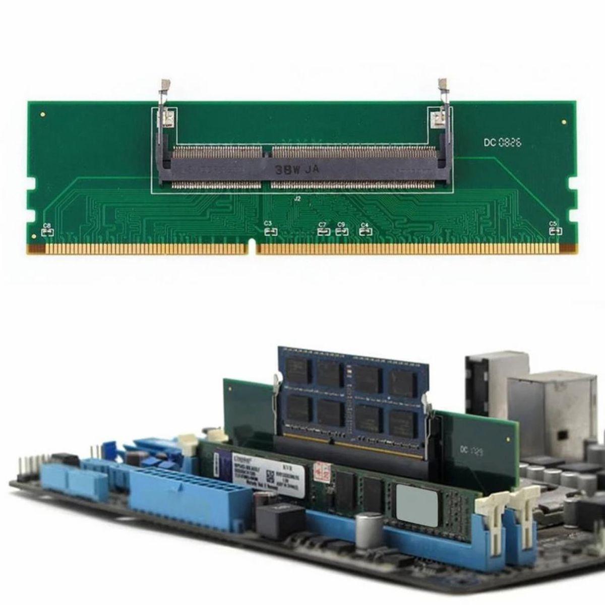 Miniatura Adaptador De Memória Ram Ddr3 Notebook Para Pc Computador