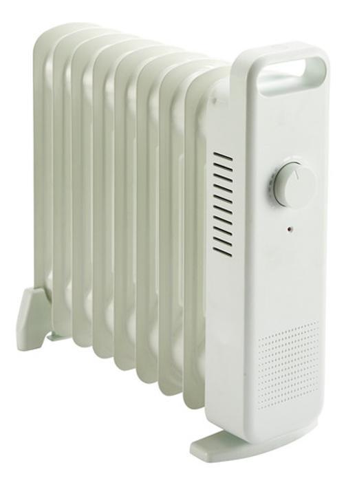 Miniatura Aquecedor A Oleo Equation Branco Compacto 900W 220V