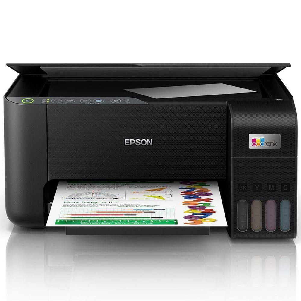 Miniatura Impressora Multifuncional Epson Ecotank L3250 Colorida Wi-Fi