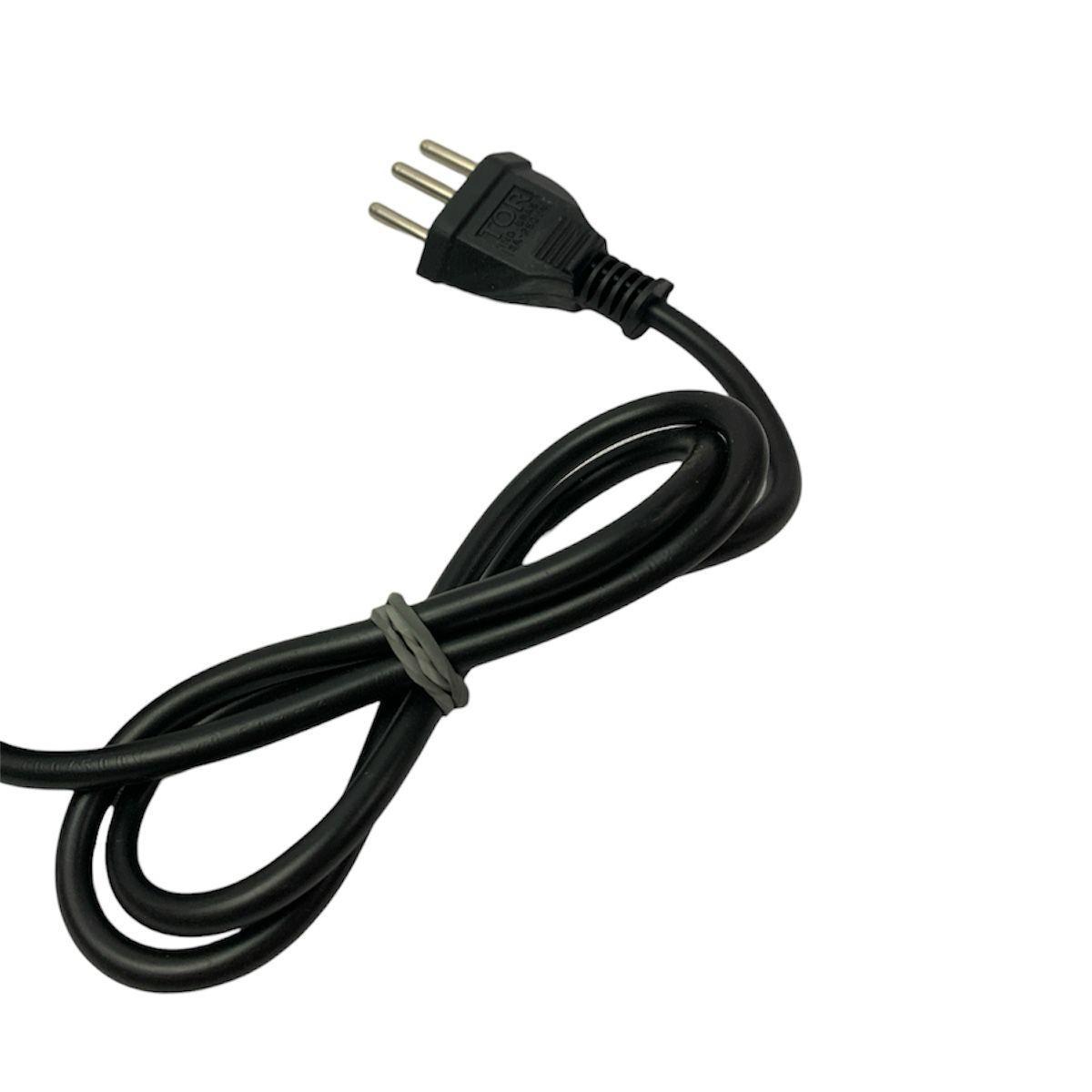 Miniatura Filtro De Linha Extensão Cabo 85Cm 3 Tomadas